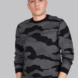 Lee Men Printed Regular Fit Sweater-image-48