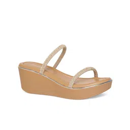 CAMLEE COMFORT Embellished PU Wedge Sandals-picture-32