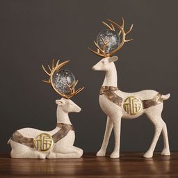 The Golden Theory White Figurine Showpiece-image-26