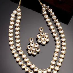 Anouk Gold-Plated Kundan-Studded Jewellery Set-48