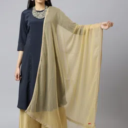 W Embellished Dupatta With Sequinned image 1