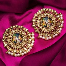 Anouk Geometric Studs Earrings-image-36