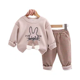 StyleCast x Revolte Unisex Kids Printed Top with Trousers-42