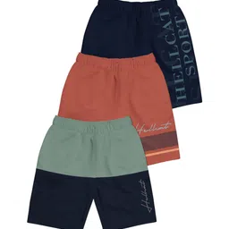 HELLCAT Boys Typography Printed Shorts-picture-7