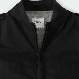 max Boys Polyester Crop Tailored Jacket with Patchwork image 5