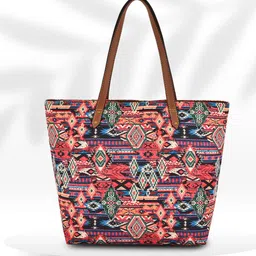 DressBerry Floral Printed Oversized Shopper Tote Bag-57