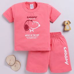 YK X Tinyo Infant Boys Snoopy Printed Clothing Set-image-99