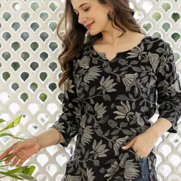HYTEN Floral Printed Kurti-picture-31