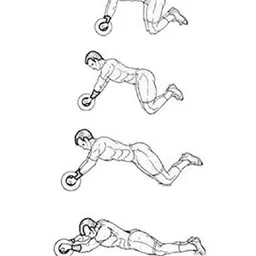 HackerX Abdominal Wheel Ab Roller image 3