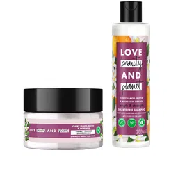 Love Beauty & Planet Set of Curry Leaves & Biotin Shampoo - 200ml & Hair Mask - 200ml-picture-6