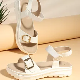 ELLE Women Open Toe Platform Heel Sandals-25