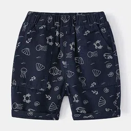LULU & SKY Boys Printed High-Rise Shorts-image-10