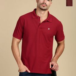 LUX PARKER Men 2 Polo Collar T-shirt-image-80
