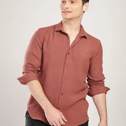 NEVER NEUD Men Comfort Opaque Casual Shirt-image-43