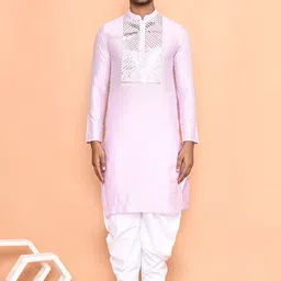 Arihant Rai Sinha Men Layered Kurta with Dhoti Pants-image-68