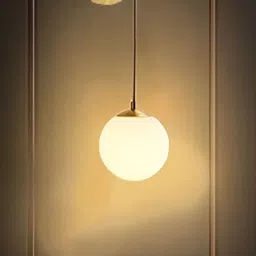 KINIS Gold-Toned & White Quirky Abstract Shaped Wall Lamp image 4