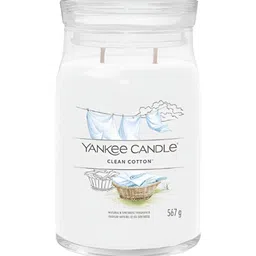 YANKEE CANDLE White Jar Candle-46