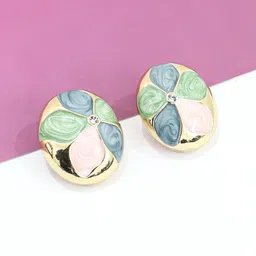 Krelin Floral Studs Earrings-image-81