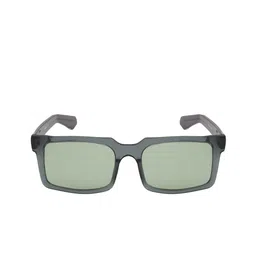 Ted Smith Unisex Rectangle Sunglasses with Polarised and UV Protected Lens image 3