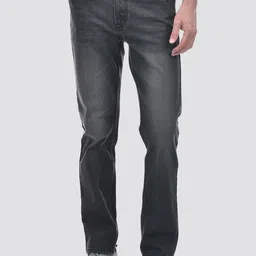 Numero Uno Men Slim Fit Slash Knee Light Fade Stretchable Jeans-72