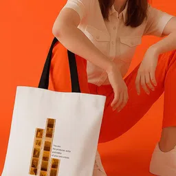 ARTBUG Printed Shopper Tote Bag-55