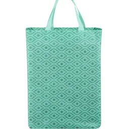 Kuber Industries Printed Shopper Handheld Bag with Tasselled image 3