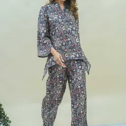 GO BOUJEE Printed Top With Palazzo Co-Ords-picture-35