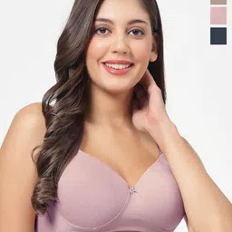 SHYAM SONS FLAIR Women Pack of 3 Full Coverage Padded Bra-picture-23
