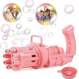Bubble Machine Bubbles for Kids Cool Toys Water Gun-image-46