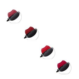 VBA Apple Shape Set Of 4 Long Lasting Waterproof Matte Lipstick- 5.25 g Each- 06- 11-28