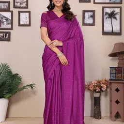 AVANTIKA FASHION Embellished Beads and Stone Banarasi Saree-picture-12