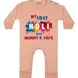 Arvesa My First Holi Printed Bodysuit-picture-38