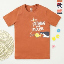 YK Boys Typography 3 Printed Applique T-shirt-image-32