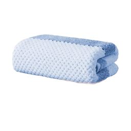 Black gold Blue Towel Set-image-91
