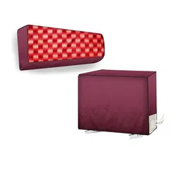 The Furnishing Tree Split AC Cover Set of Indoor and Outdoor Unit Used for 1.5 Ton Amazon Basics AB-image-41