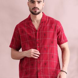 FILORI Men Comfort Opaque Casual Shirt-image-16