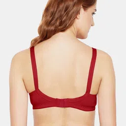 Bodycare Pack of 3 Cotton Non Padded Non wired Regular Bra image 4