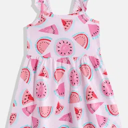 THE CHILDREN'S PLACE Conversational Print A-Line Dress-picture-8