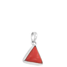 GenZcomplex Silver-Plated Triangular Pendants image 1