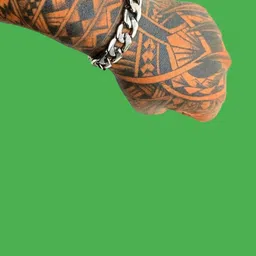 Dynamic Retail Global Men's Silver-Tone Link Bracelet-image-82