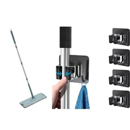 upkaranwale 4 Pieces Flat Mop Head Handle With Refill Holder With Hook-54