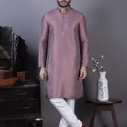 PulseIQ Mens Kurta Pyjama Set-image-3