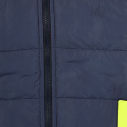 Allen Solly Junior Boys Colourblocked Open Front Jacket with Patchwork image 3