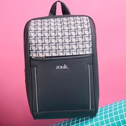 ZOUK Olina Daypack Unisex Carter Checks Backpack-image-55