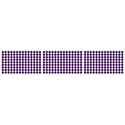 Comet Busters Bindiful Set Of 10 Daily Wear Traditional Bindis- Purple image 5