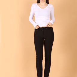 SIGHTBOMB Women V-Neck Fitted Top-image-65