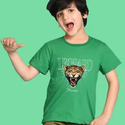 NUSYL Boys Graphic Printed Round Neck Cotton T-shirt-image-83
