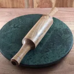 RJ kitchenware Store Marble 9 inch 12 inch Rolling Pin & Board-20
