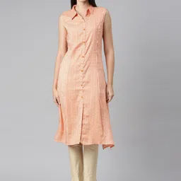 Samhitas Women Chevron Printed A-Line Kurta-picture-56