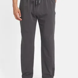 Octave Men Cotton Mid-Rise Track Pants-image-34